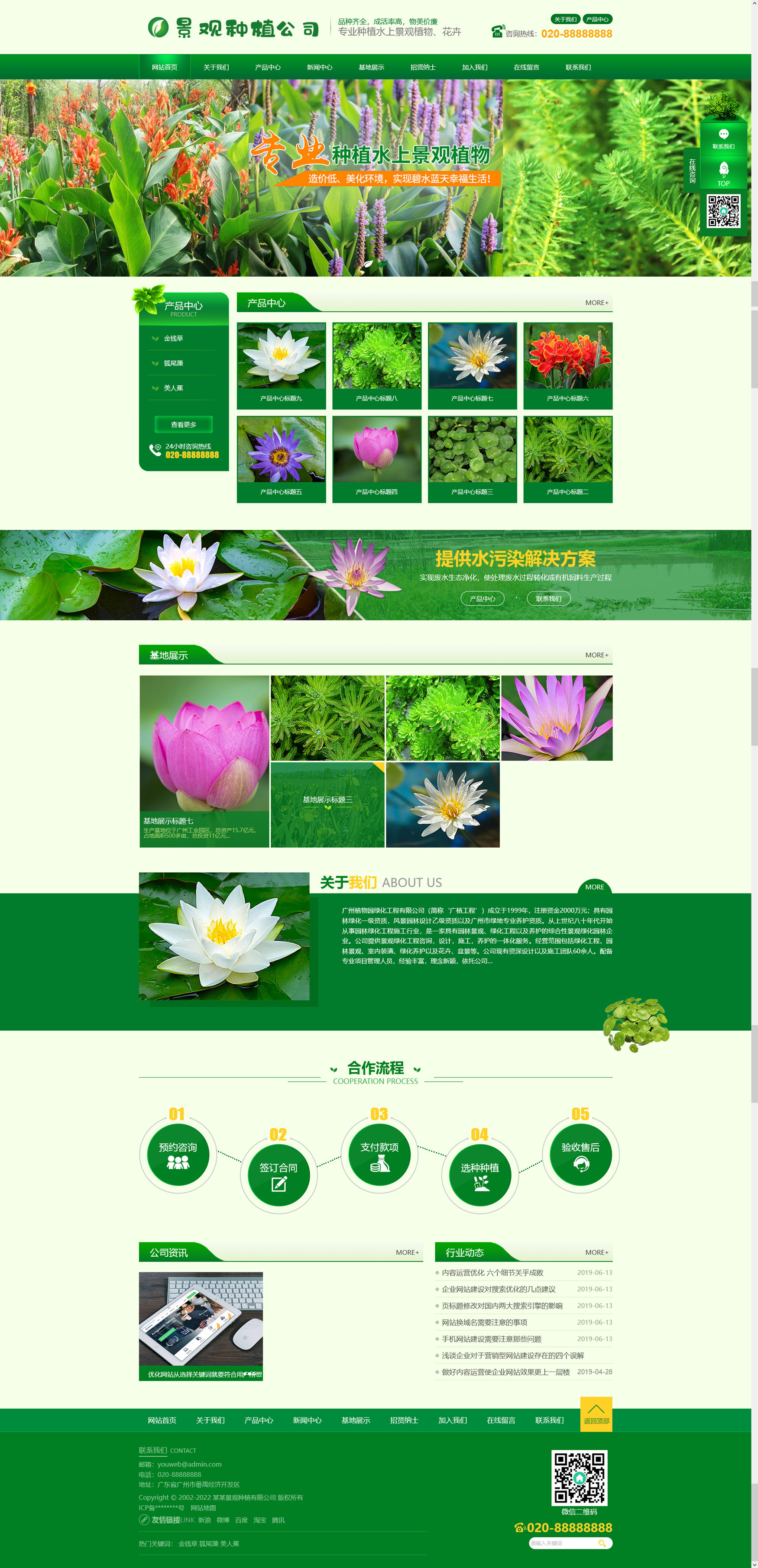 网站首页