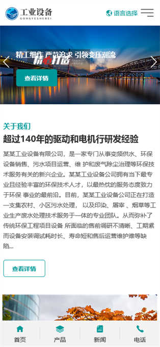 网站首页