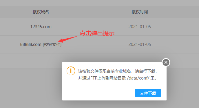 在线观看亚洲无码视频 易优CMS专业授权域名的验证教程指南(图2)
